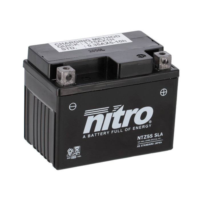 Batterie Nitro YTZ5S 4AH GEL Batterie Nitro YTZ5S 4AH GEL