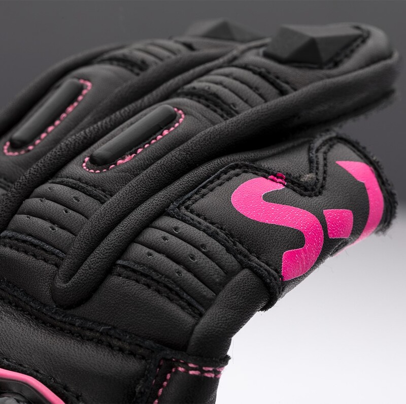 RST Damen S1 CE Handschuh - Neon Pink Größe 6/S