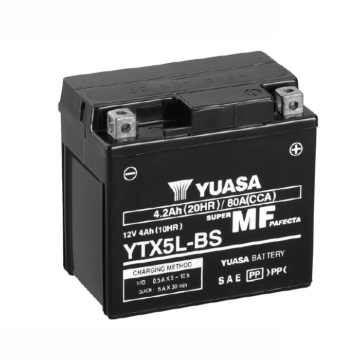 Batterie YUASA YTX5L-BS 4 AH MF