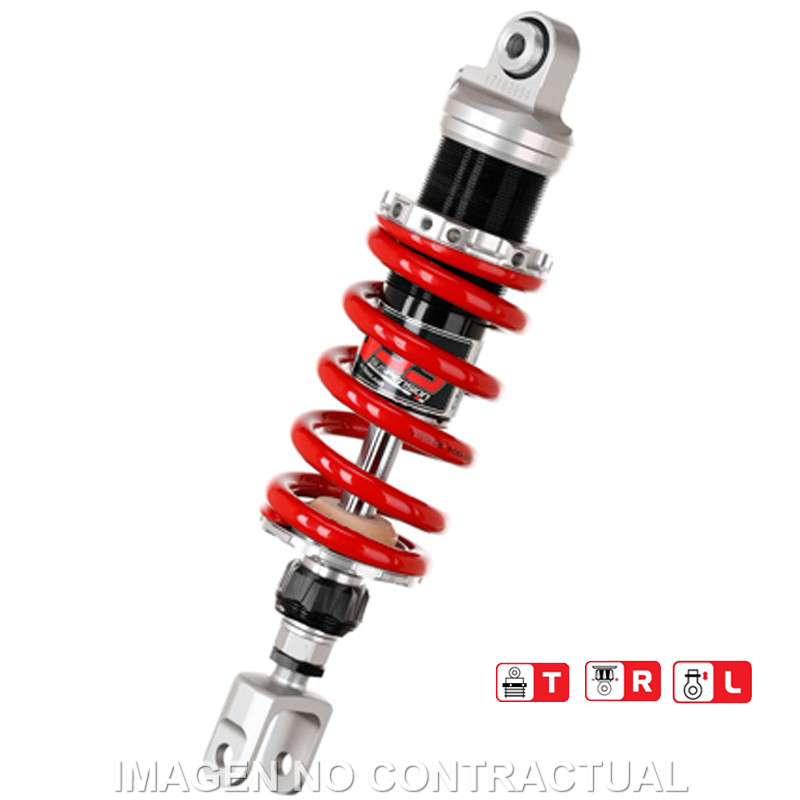 Federbein Z456-Serie Mono hinten passend für Suzuki GSF 1200 Bandit (96-00) MZ456-320TRL-30-85