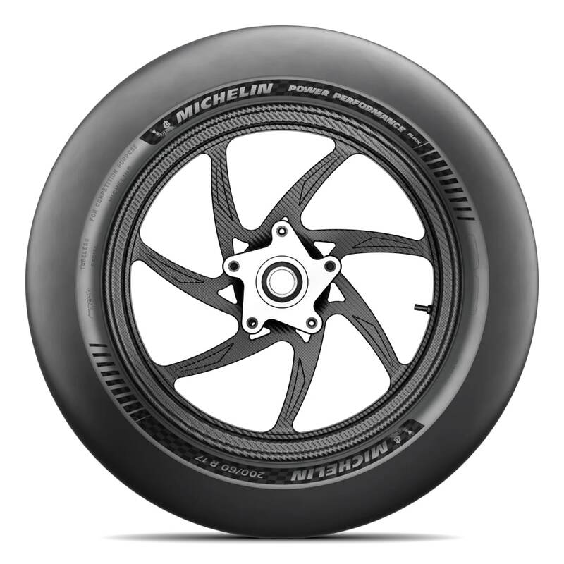 MICHELIN Reifen POWER PERFORMANCE SLICK MEDIUM SOFT 190/60 R 17 NHS TL