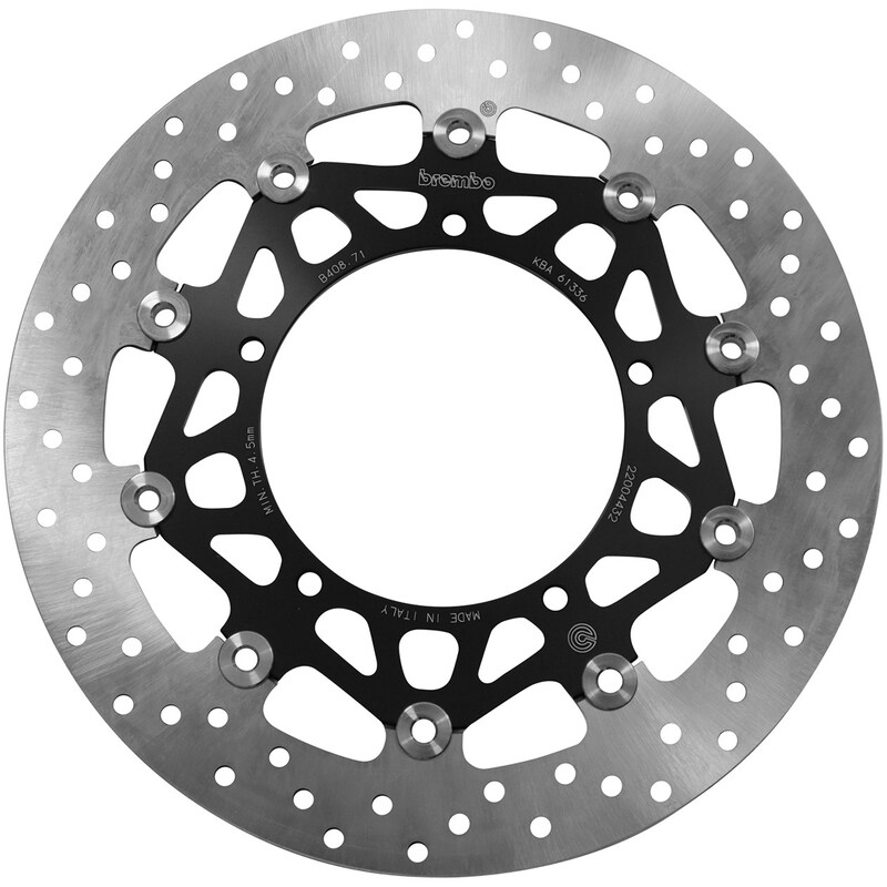 BREMBO Serie Oro rund schwimmend Bremsscheibe