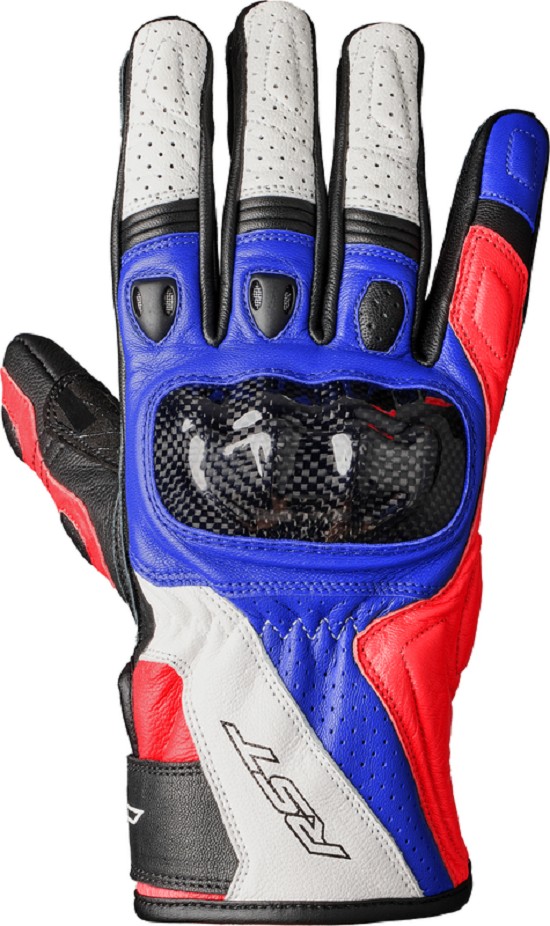 RST Stunt 3 Handschuhe - Rot/Weiß/Blau