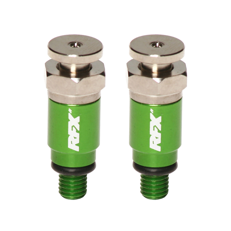 RFX Pro Gabel Entlüfter M5 x 0,8 (Grün) Kayaba/Showa RFX Pro Gabel Entlüfter M5 x 0,8 (Grün) Kayaba/Showa