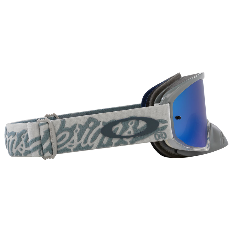 OAKLEY O Frame 2.0 Pro MX Goggle TLD Tactical Grey - Black Ice Iridium Lens