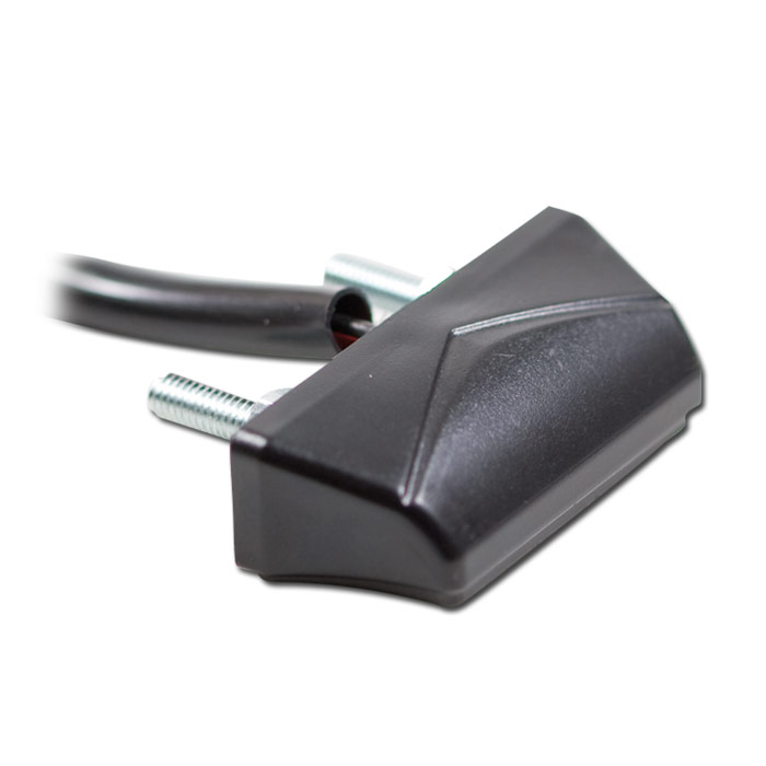 SMD-Kennzeichenbeleuchtung Axis schwarz ABS