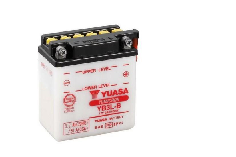 YUASA Blei/Säure Batterie ohne Säurepack - YB3L-B YUASA Blei/Säure Batterie ohne Säurepack - YB3L-B