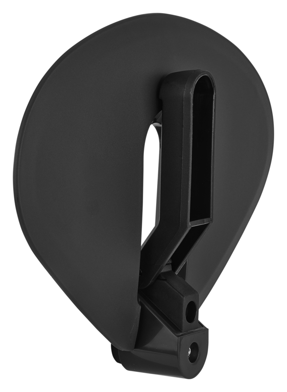 POLISPORT Retractable Footrests + Protections Guppy Junior Dark Grey Guppy Junior