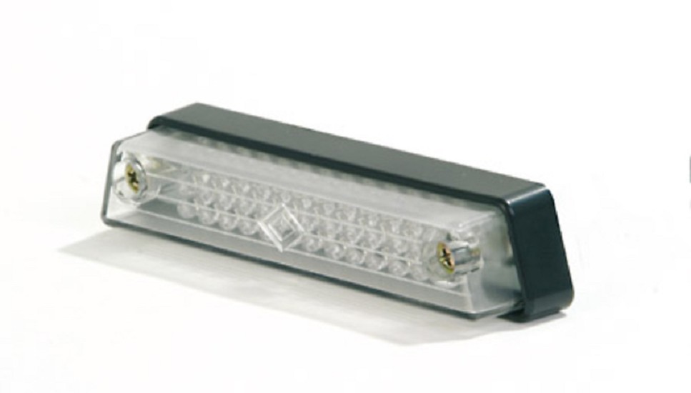 SHIN YO LED-Nebelschlussleuchte mit langem Anschlusskabel, Glas transparent SHIN YO LED-Nebelschlussleuchte mit langem Anschlusskabel, Glas transparent