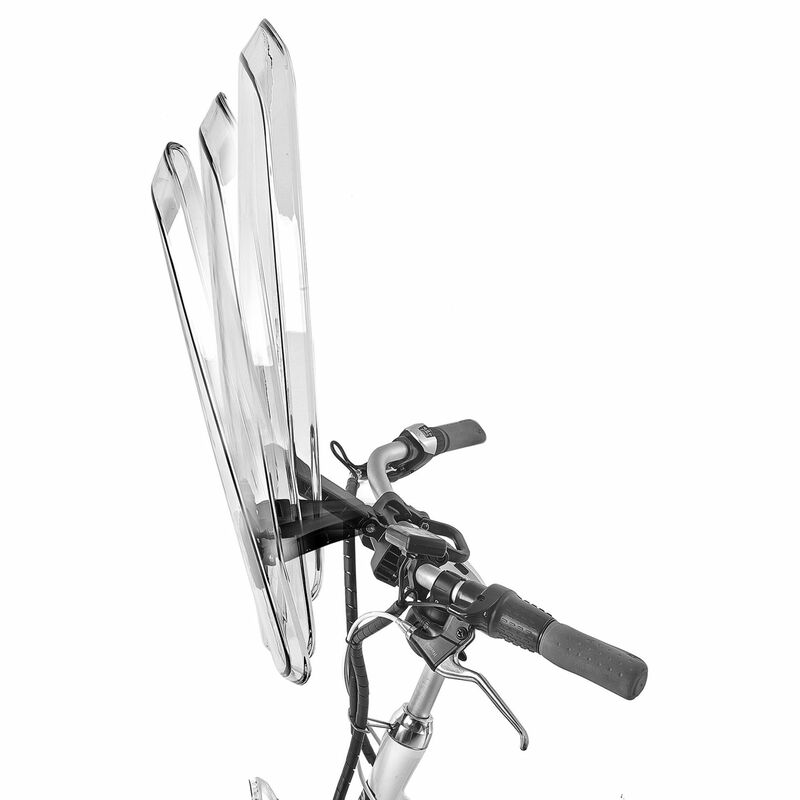 POLISPORT Wind Screen Guidon POLISPORT Mounting System Clear
