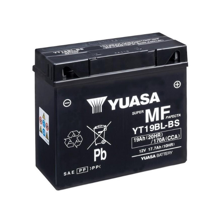 Batterie YUASA YT19BL-BS 19 AH MF Batterie YUASA YT19BL-BS 19 AH MF
