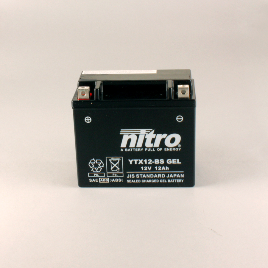 Batterie NITRO NTX12 SLA (WC) Gel 12V/10Ah [150x87x130] CCA=180A