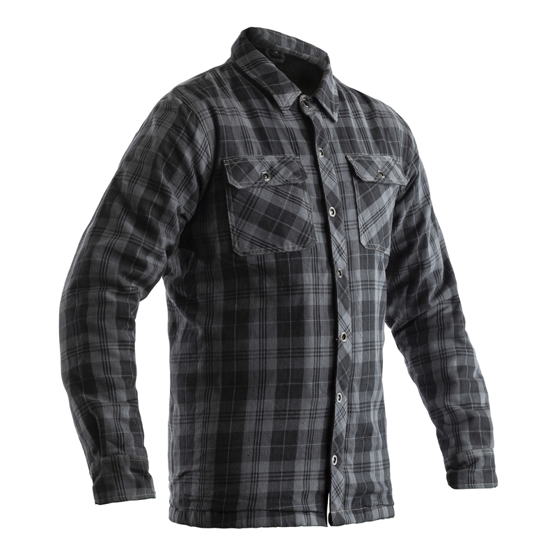 RST Lumberjack Reinforced CE Aramid Gefüttertes Textilhemd - Grau