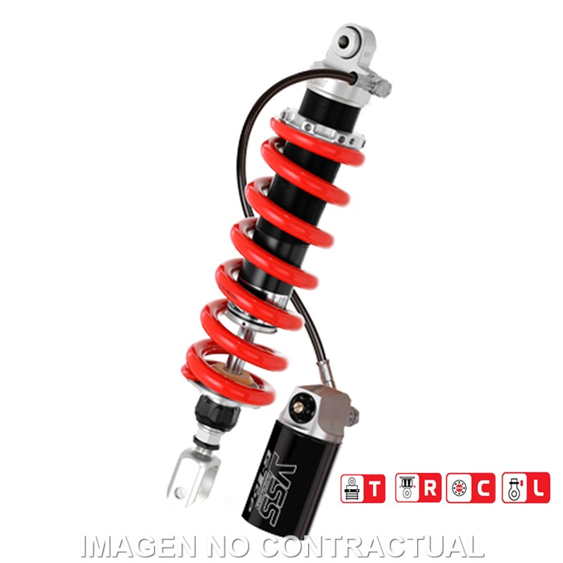 Federbein X456-Serie Mono hinten passend für Yamaha YZF 600 R Thundercat (96-02) MX456-360TRCL-12-858 Federbein X456-Serie Mono hinten passend für Honda CB 500 X (19-23) MX456-315TRCL-78-858
