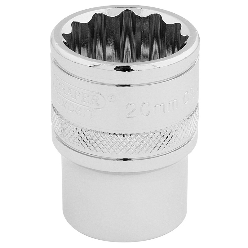 DRAPER 1/2 12 points Hi-Torq® 20mm Socket DRAPER 1/2 12 points Hi-Torq® 20mm Socket