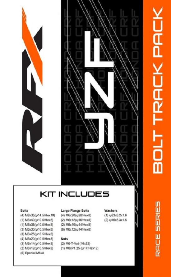 RFX Race Series Schrauben und Muttern Track Pack