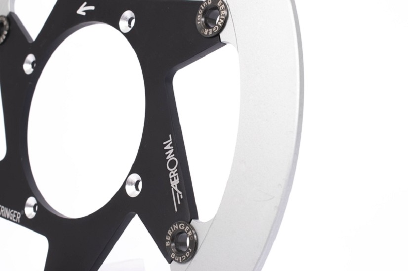 BERINGER Aeronal®®-Gusseisen-Bremsscheibe schwimmend gelagert