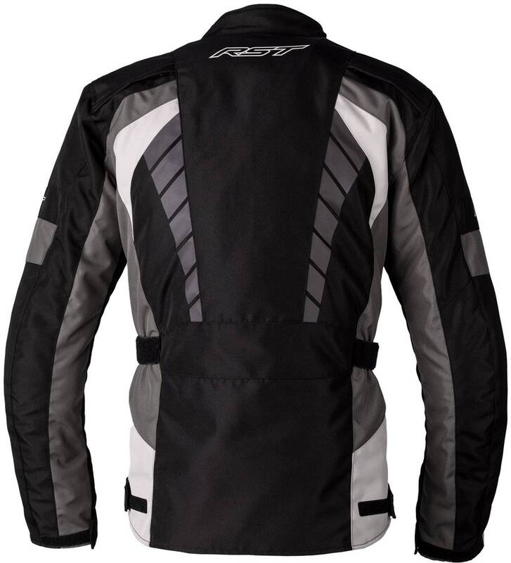 RST Alpha 5 CE Textil-Jacke - Schwarz/Grau Größe 3XL