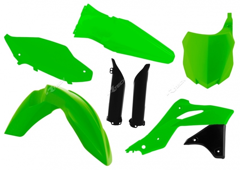 Kunststoff-Kit KX250F grün neon