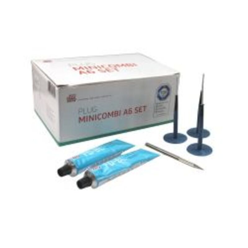 REMA TIP TOP Minicombi A6 Premium Workshop Kit Reparaturkit Typ Champignon Ø 6mm