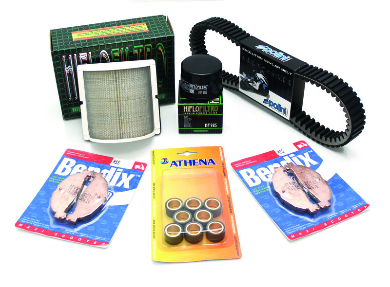 BIHR Pflege-Set passend für Piaggio MP3
