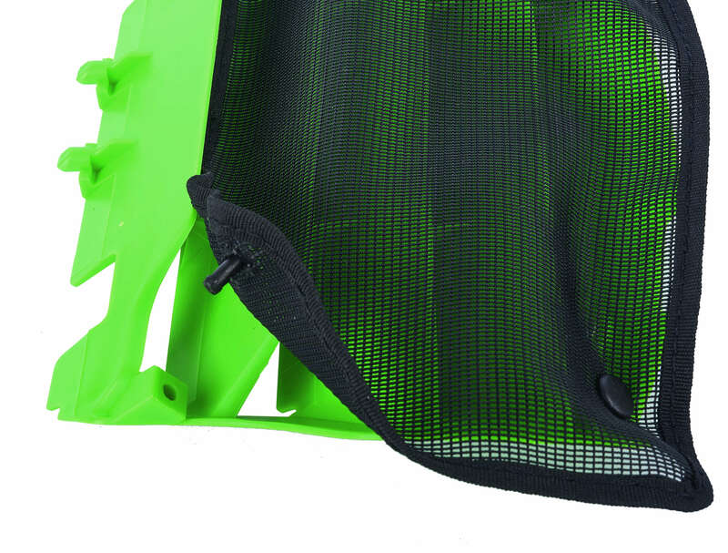 Netz für Kühlerabdeckung POLISPORT schwarz passend für Kawasaki KX450F