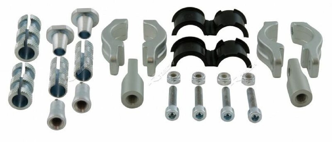 RACETECH Vertigo Handschützer Anbau-Kit Ø22/Ø28.6 - schwenkbar RACETECH Vertigo Handschützer Anbau-Kit Ø22/Ø28.6 - schwenkbar