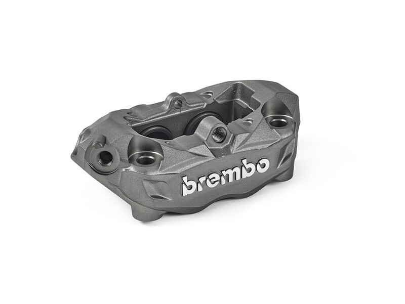 BREMBO M4 Bremssattel vorne links Titan Ø32mm BREMBO M4 Bremssattel vorne links Titan Ø32mm