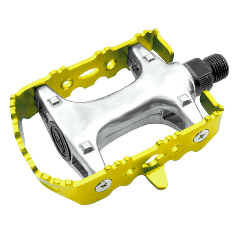 Bicycle Pedals XERAMA MTB/City ALU Axle CR-Mo - Yellow Bicycle Pedals XERAMA MTB/City ALU Axle CR-Mo - Yellow