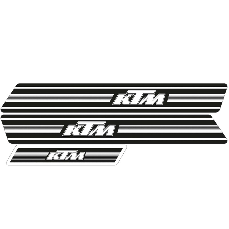 TECNOSEL Graphic Kit Replica OEM passend für KTM GS 74-76 Black Background TECNOSEL Graphic Kit Replica OEM passend für KTM GS 74-76 Black Background