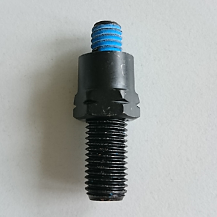 Spiegeladapter M10-L M10 x 1,25mm schwarz
