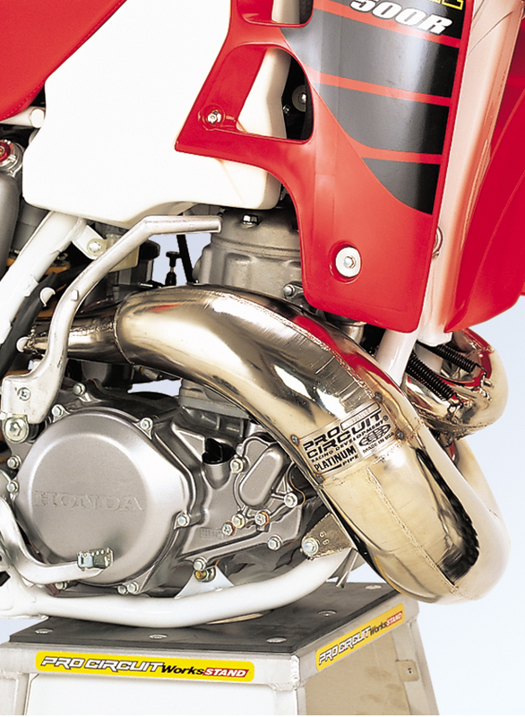 PRO CIRCUIT Platinum Auspuff-birne vernickelt Stahl passend für Honda CR500R PRO CIRCUIT Platinum Auspuff-birne vernickelt Stahl passend für Honda CR500R