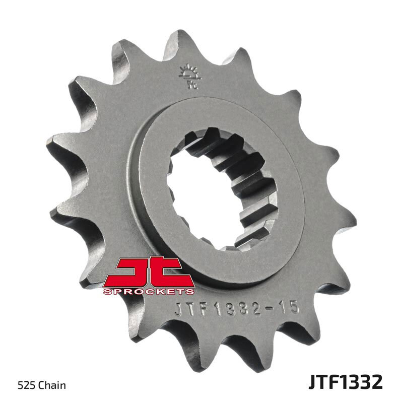 JT SPROCKETS geräuscharmes vorderes Stahlritzel 1332 - 525