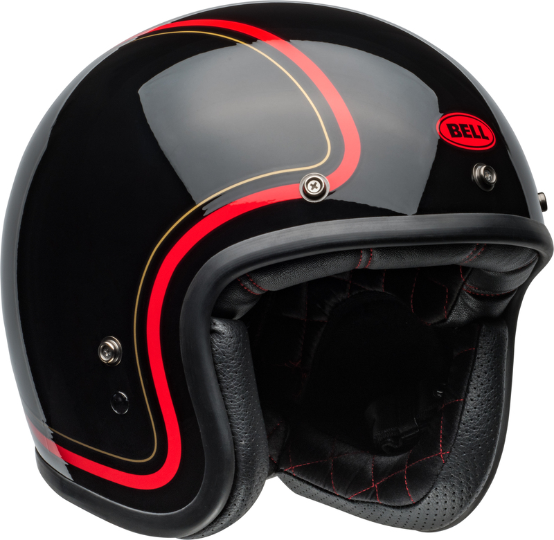 BELL Custom 500 Helm - Chief Gloss Black
