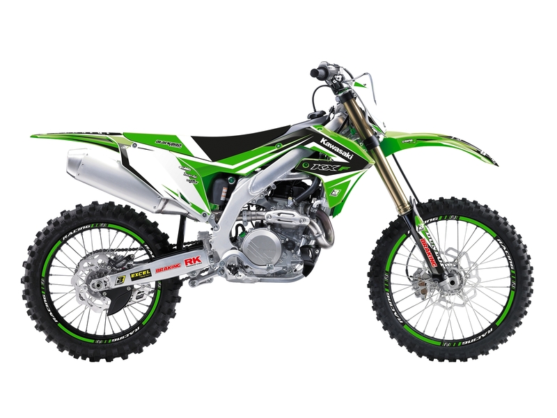 BLACKBIRD Dream Graphic 4 Komplett-Kit passend für Kawasaki KX450F