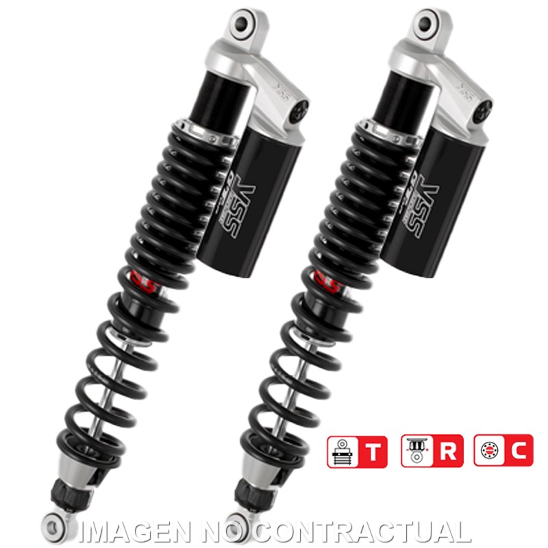 Federbein G362-Serie Stereo hinten passend für Husqvarna CR 500 (83-) RG362-480TRC-04-888 Federbein G362-Serie Stereo hinten passend für Husqvarna CR 500 (83-) RG362-480TRC-04-888