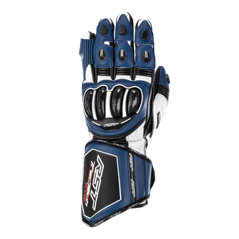 RST TracTech Evo 4 Leder Handschuhe - Blau/Weiß/Schwarz RST TracTech Evo 4 Leder Handschuhe - Blau/Weiß/Schwarz