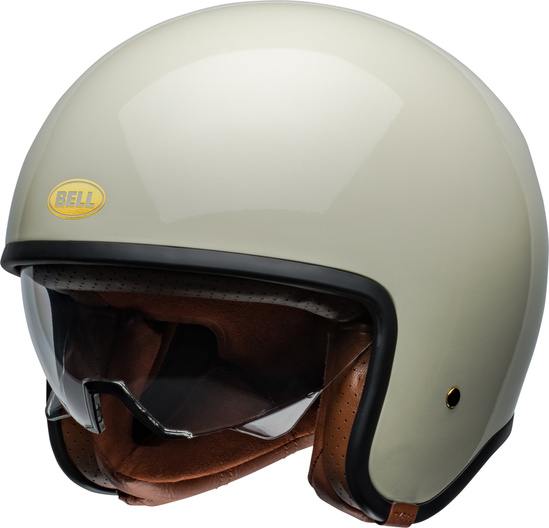 BELL TX501 Helm - Gloss Vintage White