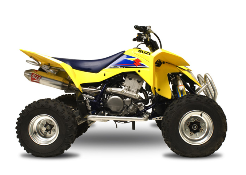 Schalldämpfer Yoshimura USA RS2 Edelstahl-Alu/Stahl-Endkappe passend für Suzuki LT-Z400 Schalldämpfer Yoshimura USA RS2 Edelstahl-Alu/Stahl-Endkappe passend für Suzuki LT-Z400