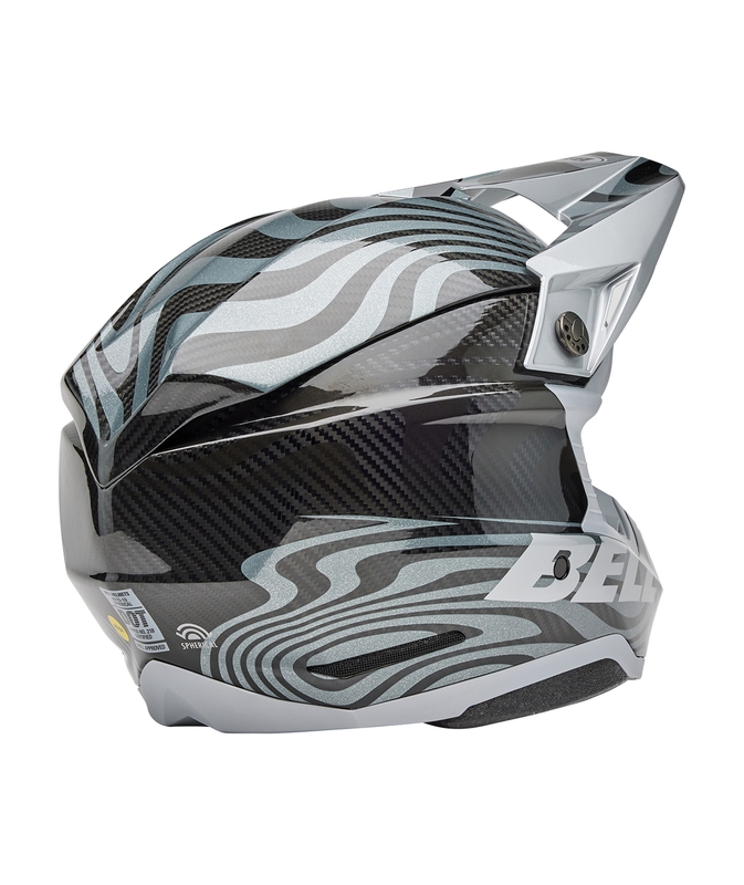 BELL Moto-10 Spherical Mips Helm - Cortex Silver Gray