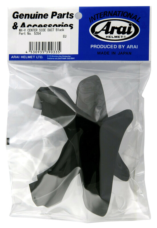 ARAI Hinterere Mittlere Seitliche Abdeckung Schwarz MX-V Helme ARAI Hinterere Mittlere Seitliche Abdeckung Schwarz MX-V Helme