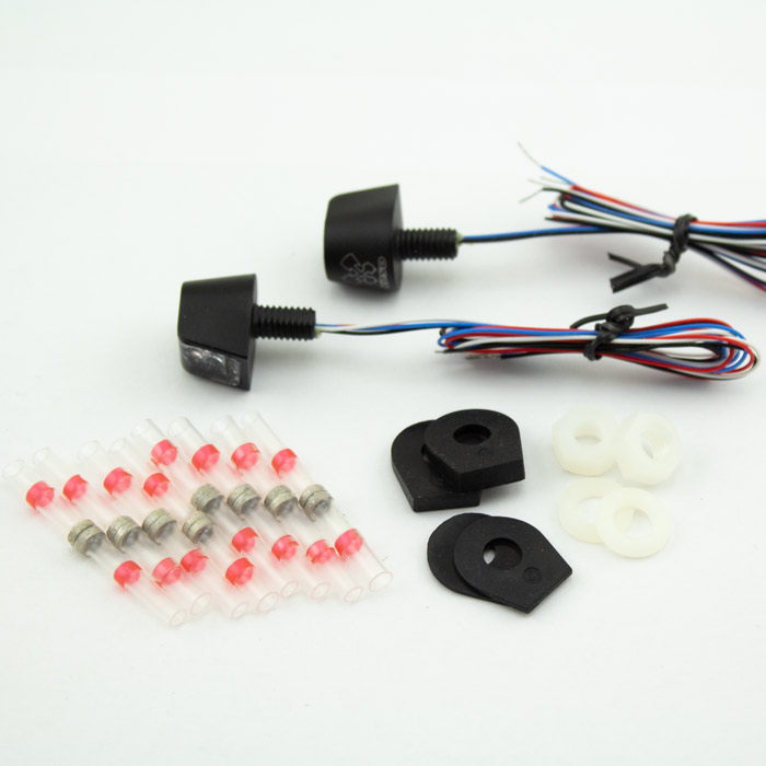 SMD-Blinker-RL SKEW Alu schwarz