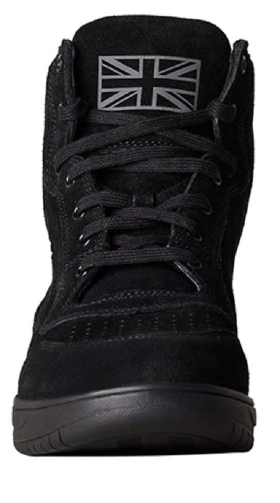 RST Hi-Top Stiefel - Schwarzes Wildleder