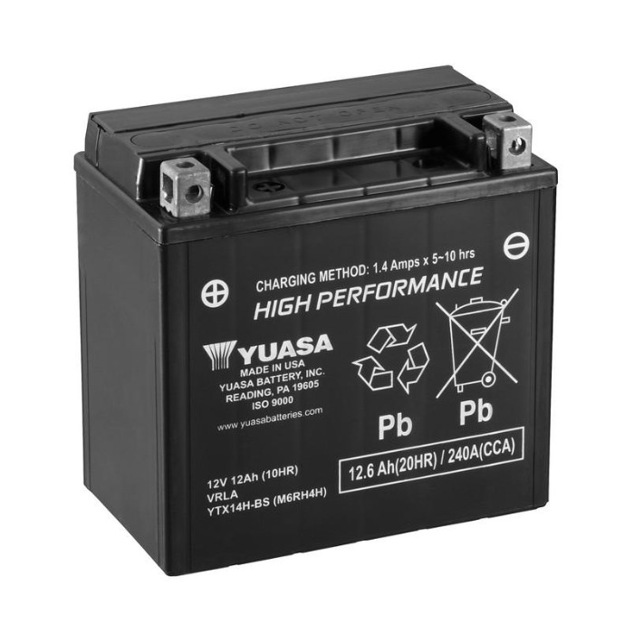 Batterie YUASA YTX14H-BS 12 AH MF Batterie YUASA YTX14H-BS 12 AH MF