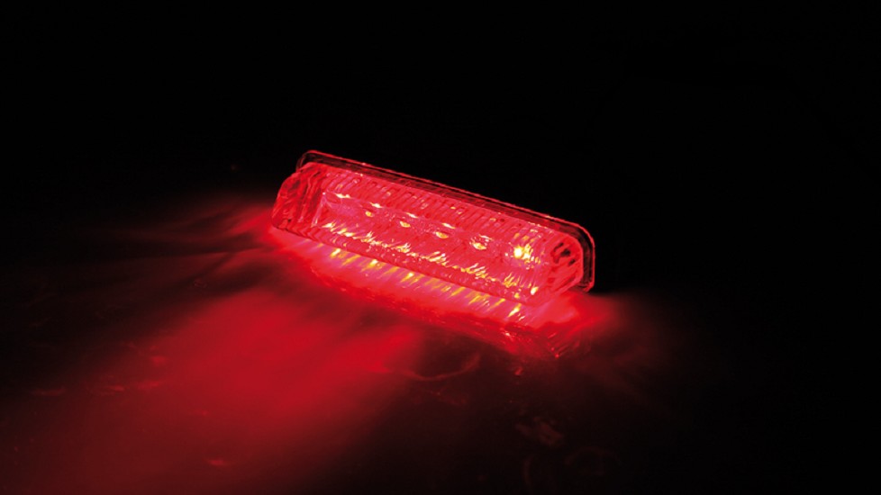 HIGHSIDER smart Mini-LED-Rücklicht, Klarglas, E-gepr.