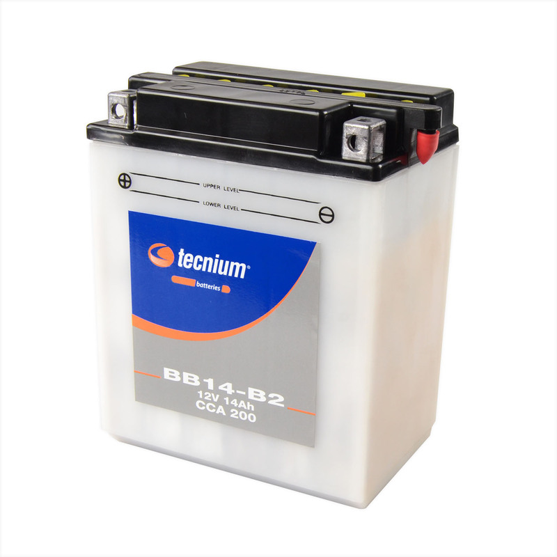 TECNIUM Blei/Säure Batterie mit Säurepack - BB14-B2