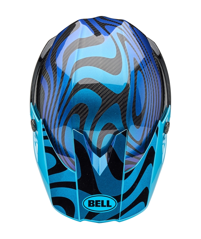 BELL Moto-10 Spherical Mips Helm - Cortex Gloss Blue