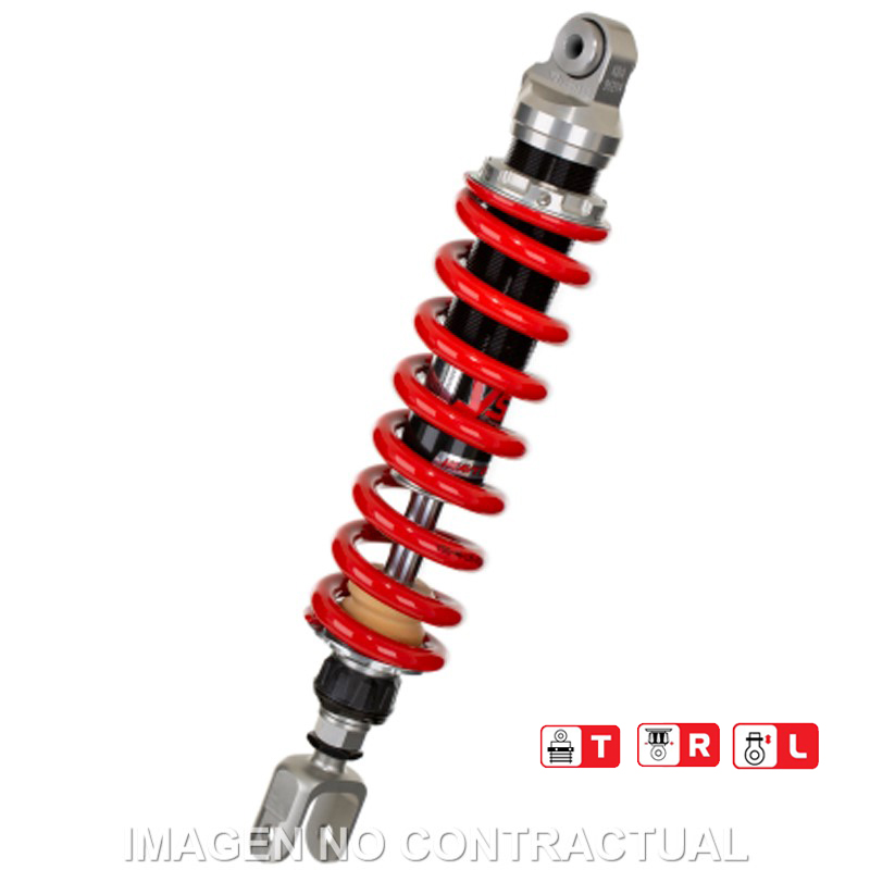 Federbein Z366-Serie Mono hinten passend für DUCATI Sport 1000 /S (06-09), LE (07) MZ366-380TRL-03-85