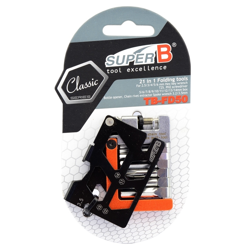SUPER B 21 In Folding Tool