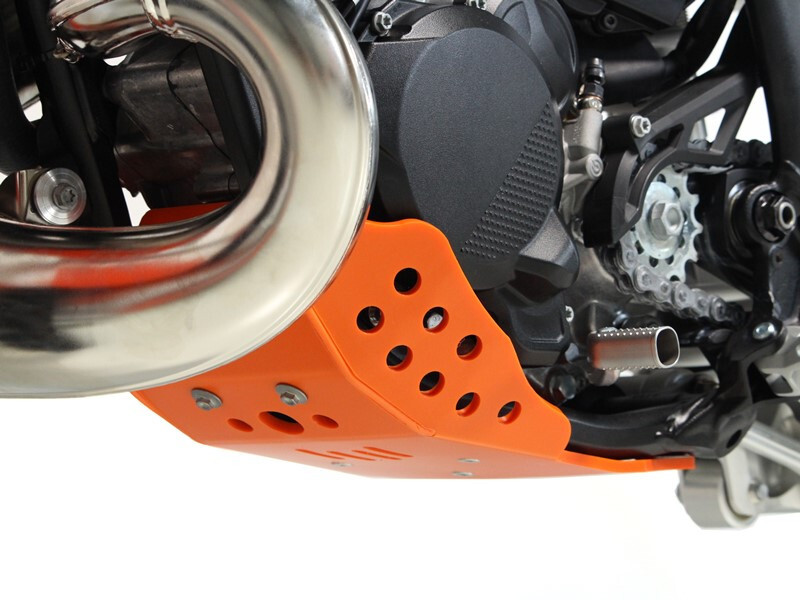 AXP Motorschutz - Unterfahrschutz HDPE  6mm - passend für KTM